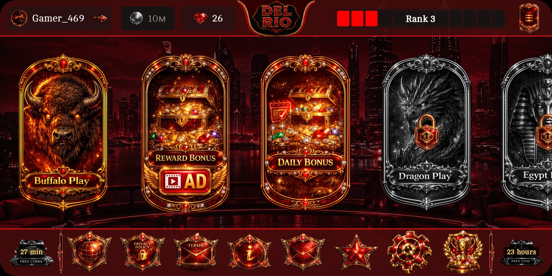 Del Rio Bonus